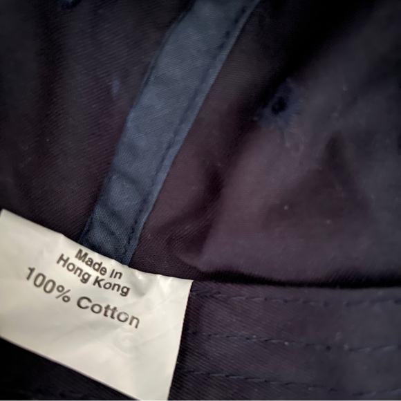 New SNAPPLE BASEBALL CAP HAT NAVY COTTON Adult One Size Unisex adjustable strap - Picture 10 of 13